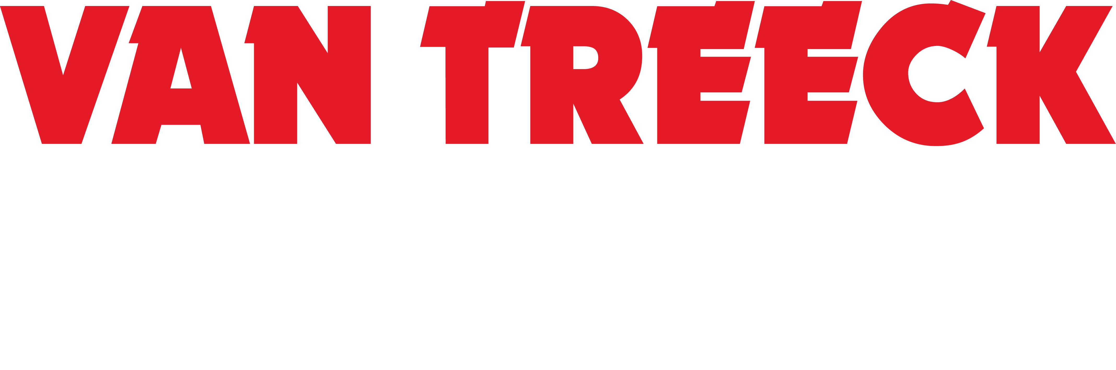 Van Treeck Energy - Logo rood wit